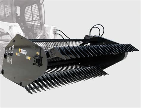 rock picker skid steer attachment|rotary rock picker skid steer.